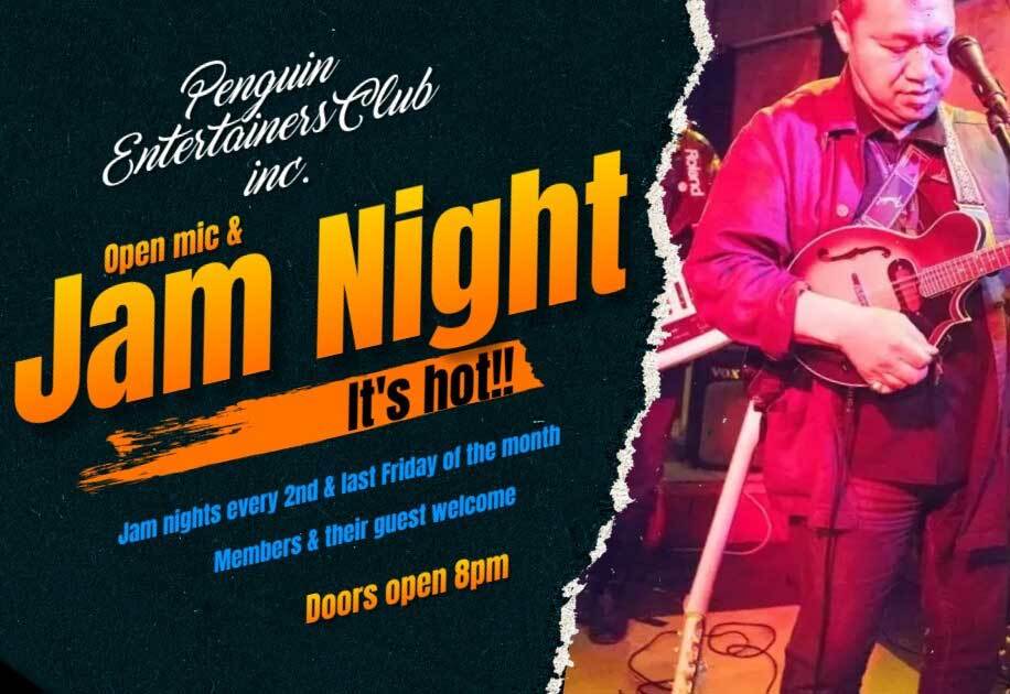 Open Mic & Jam Night @ The Penguin Club - Fri May 9