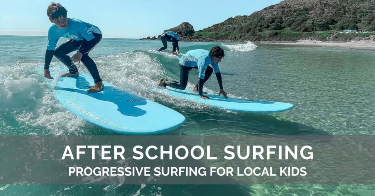 After School Surfing Every Wednesday with Aotearoa Surf (Mangawhai)
