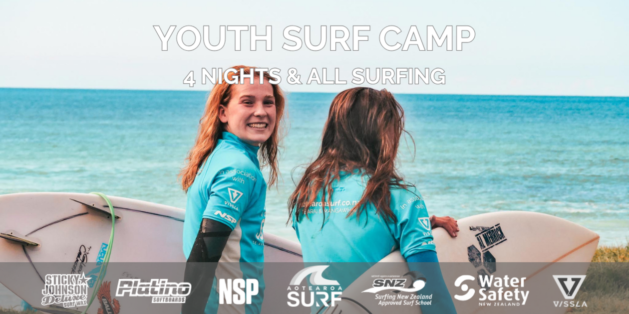 Ultimate Youth Camp with Aotearoa Surf This September!