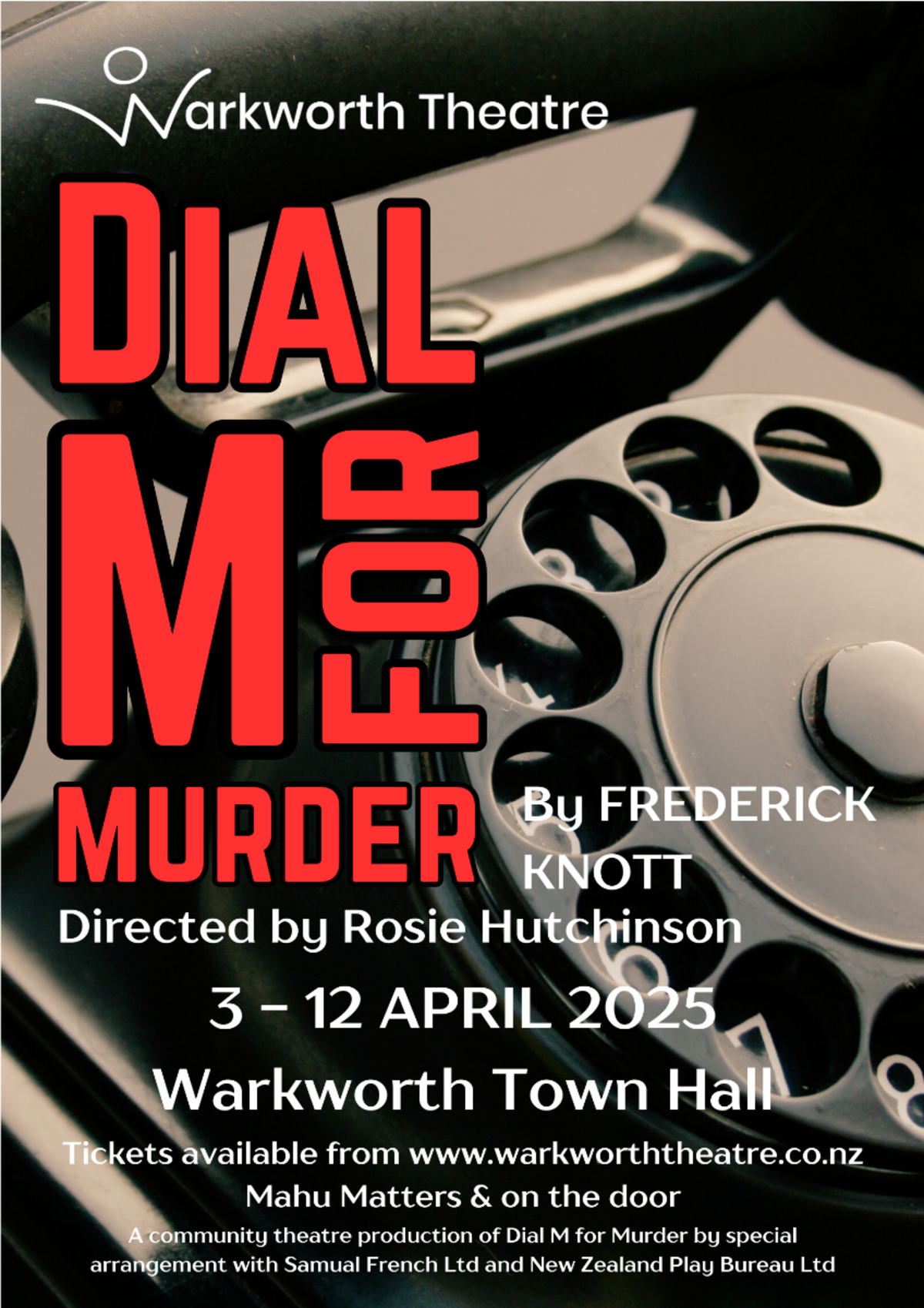 Warkworth Theatre presents: Dial M For Murder