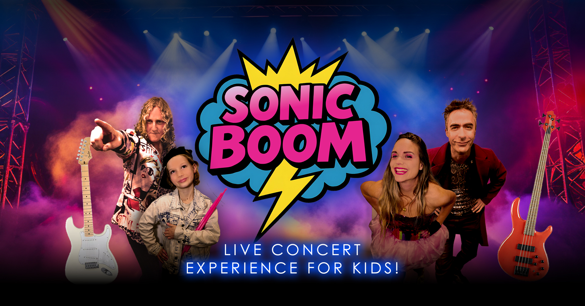 Sonic Boom - A Live Concert Experience for Kids @ The Leigh Sawmill Cafe 