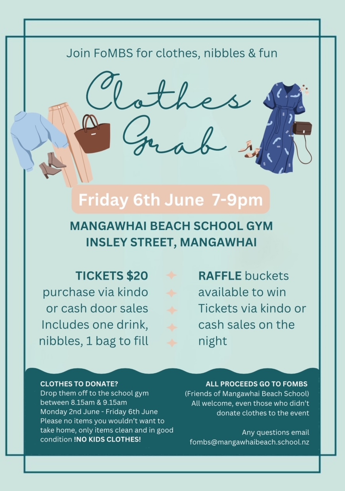 Clothes Swap @ Mangawhai Beach School