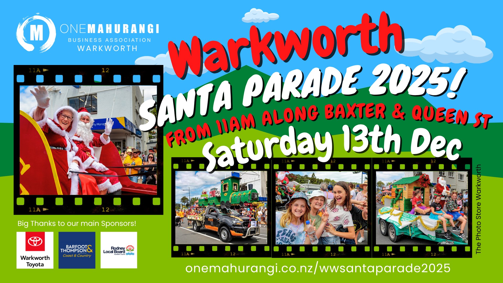 Warkworth Santa Parade 2025