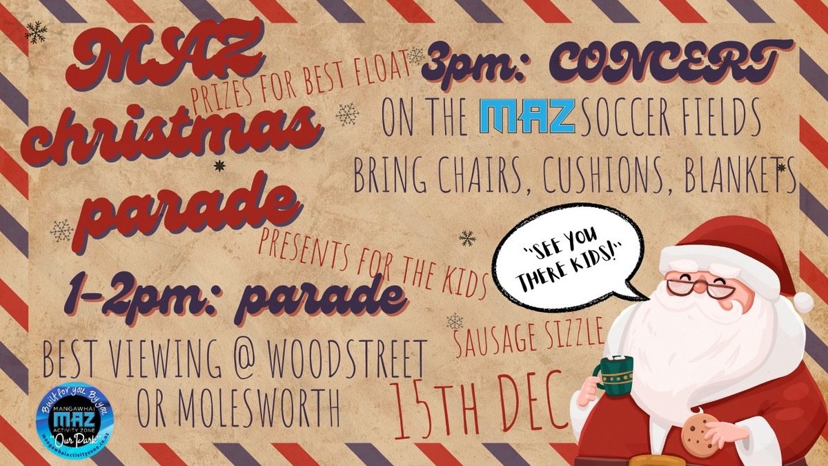 Mangawhai Santa Parade 2024