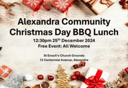 Alexandra Community Xmas Day BBQ Lunch