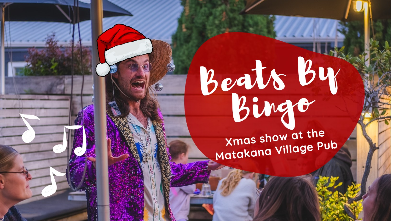 Beats By Bingo - The Christmas Edition @ The Matakana Village Pub! 