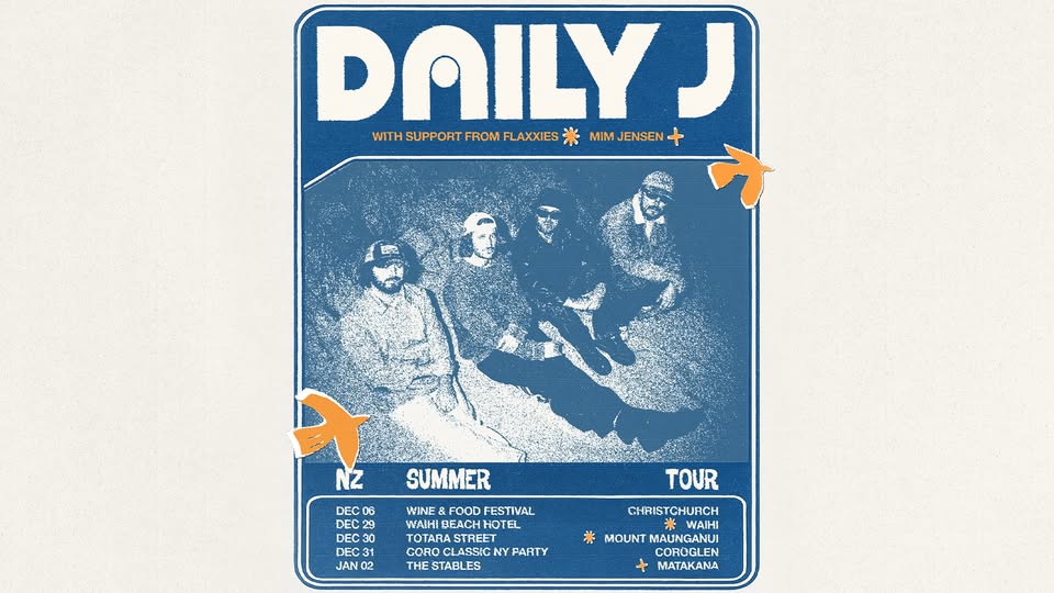 Daily J - NZ Summer Tour @ The Stables Events Venue