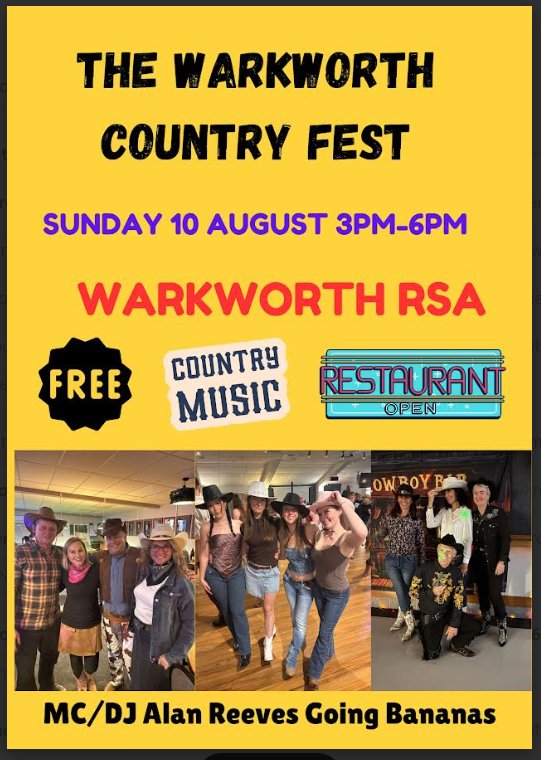 The Warkworth Country Fest at the Warkworth RSA