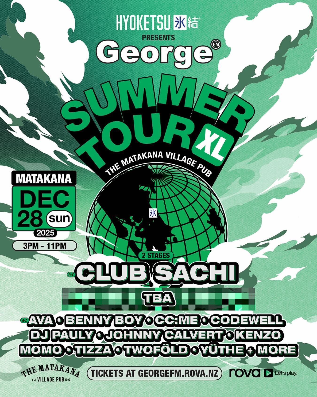 The George FM Summer Tour XL @ The Matakana Village Pub!