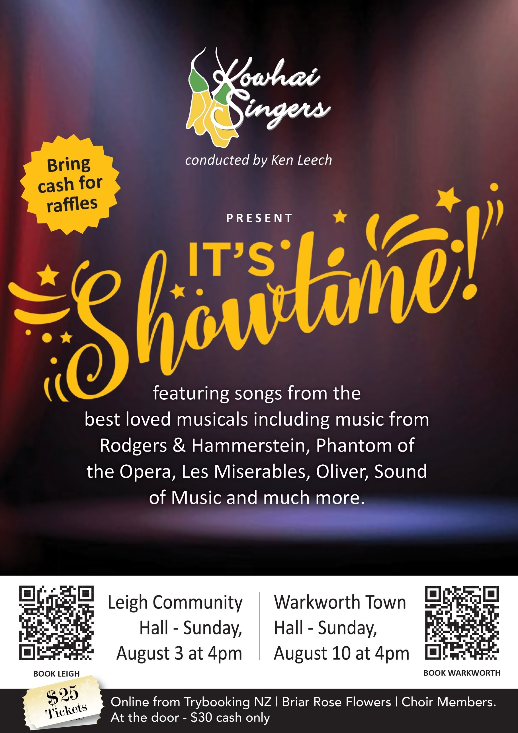 The Kowhai Singers Present - It's Showtime! (Leigh Hall)