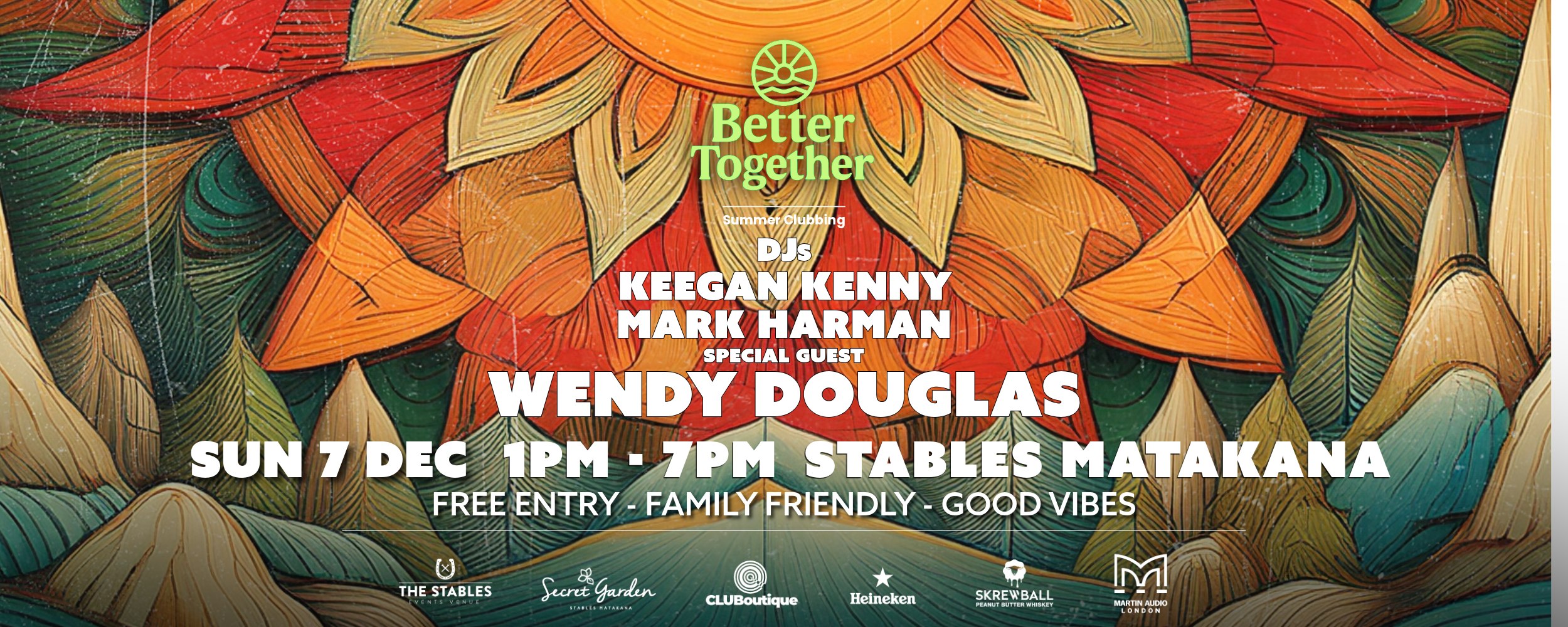 Better Together: Funk & Soul Edition @ The Stables Matakana - FREE EVENT!