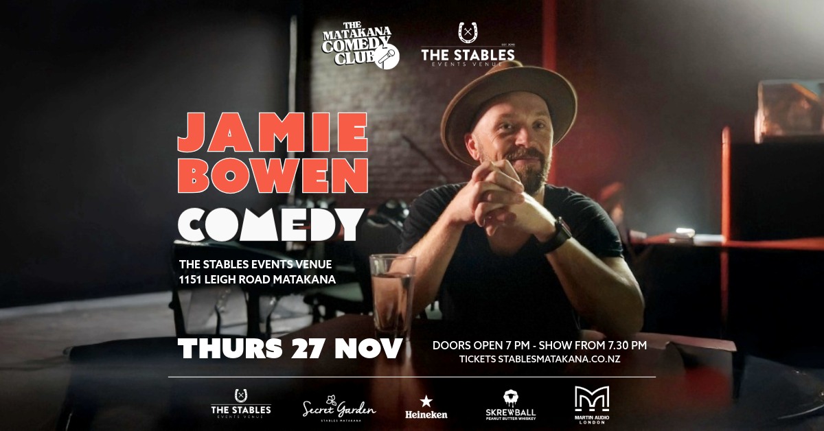 Jaime Bowen Comedy Special @ The Stables Events Venue