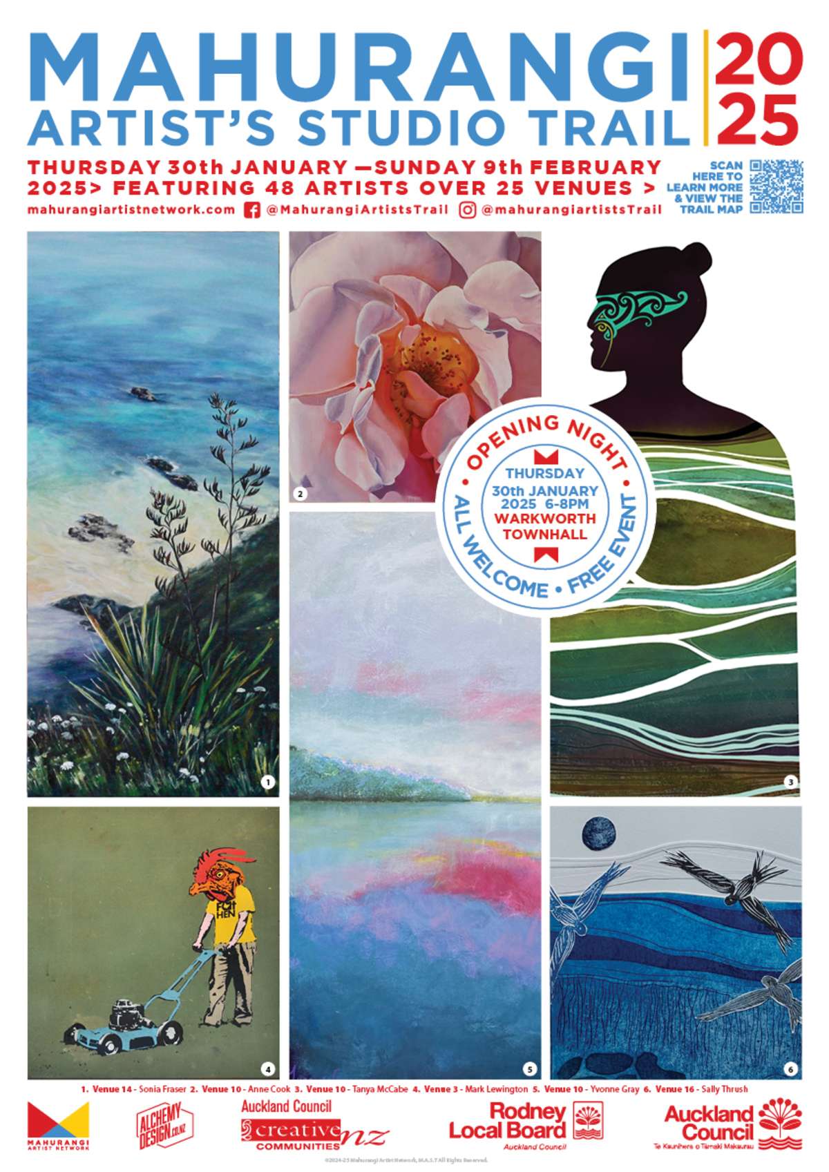 Mahurangi Art Trail 2025 - Opening Night!