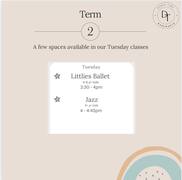 Dance Time Warkworth - Ballet, Jazz & Hip Hop - TERM 2