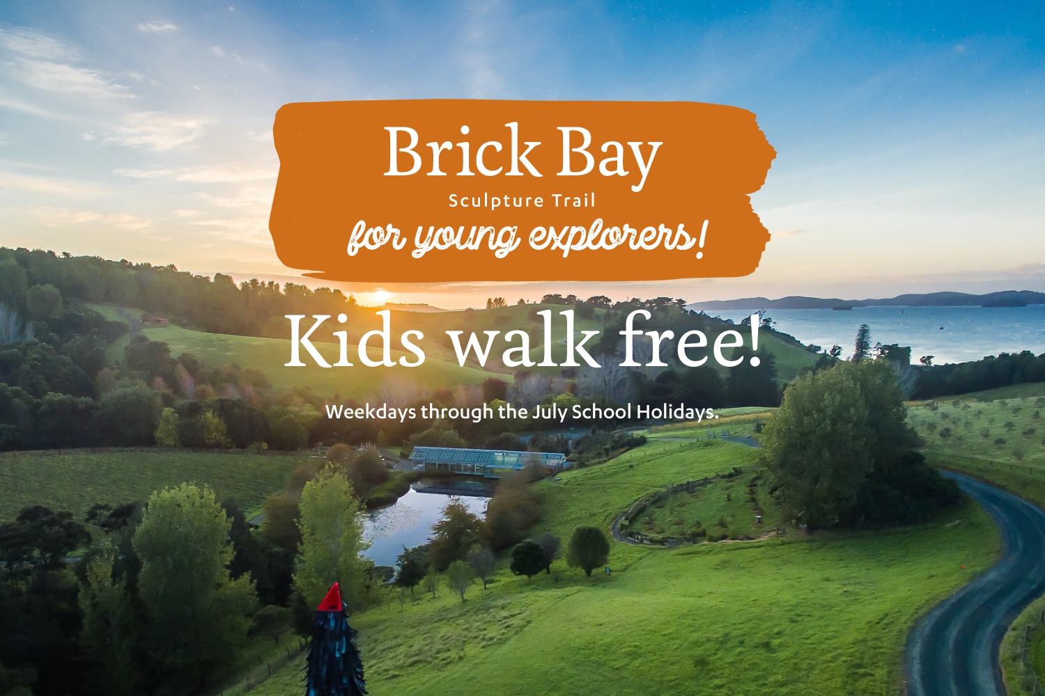 Kids Explore the Sculpture Trail Free @ Brick Bay This School Holidays!