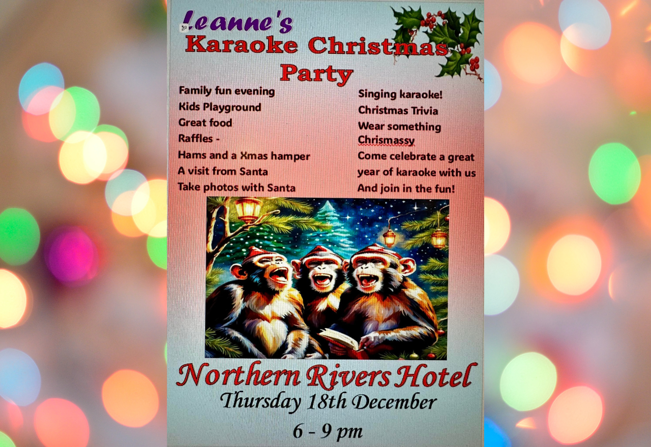 Northern Rivers Hotel - Leanne's Karaoke Christmas Party!
