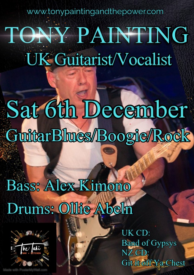 Tony Painting & The Power Live @ The Tahi Bar + Kitchen!  