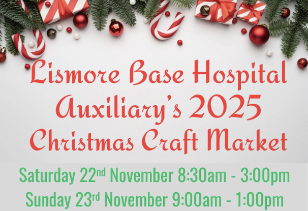 Lismore Base Hospital Auxiliary Christmas Craft Market