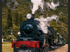 Steam Train Tours (1.5hr return) 