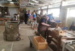 Waitaki Woodturners and Woodcarvers on weekly Monday 