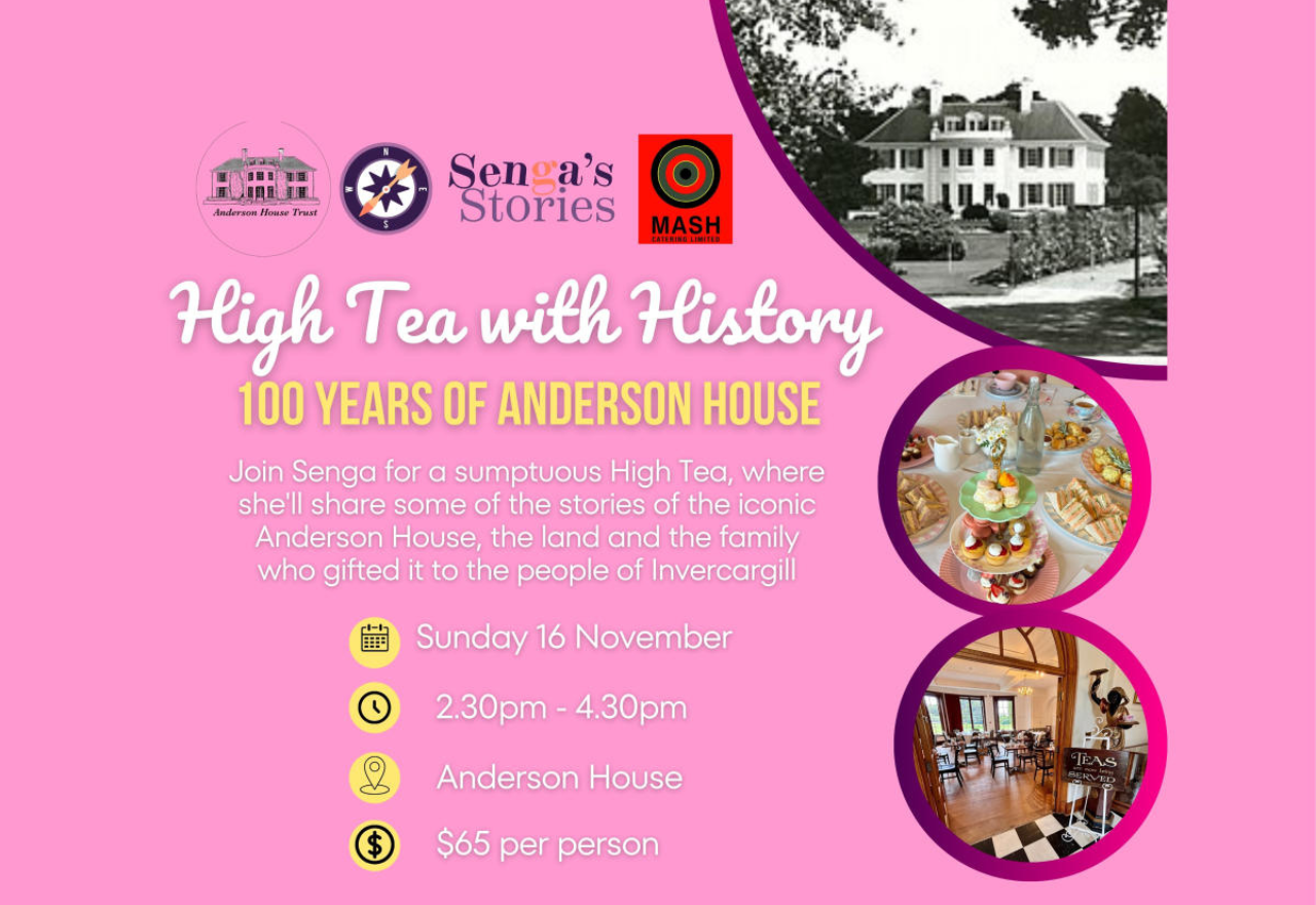 High Tea with History - 100 Years of Anderson House