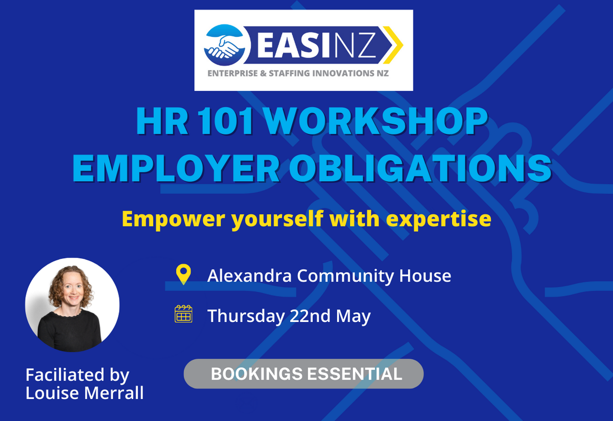 HR101 Workshop: Employer Obligations
