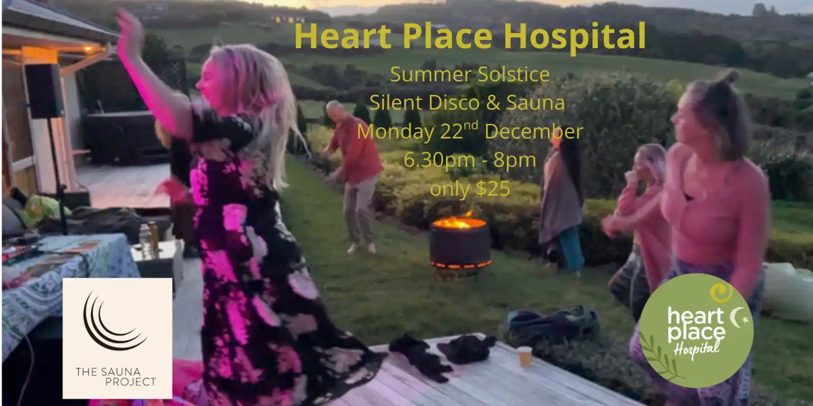 The Heart Place Hospital Summer Solstice Silent Disco