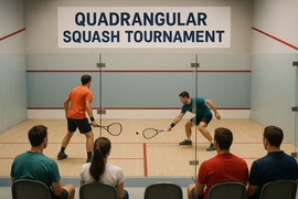 Quadrangular Squash Tournament - Sat 10 & Sun 11 May