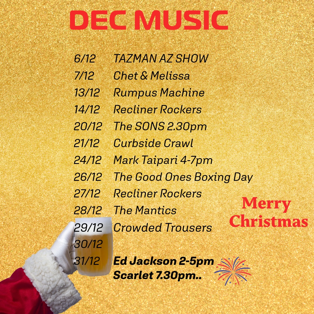 Great Music @ The Puhoi Pub & Stables This December!