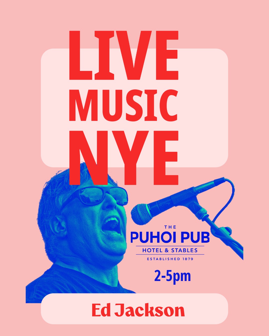 NY Eve Sorted with Live Music @ The Puhoi Pub & Stables