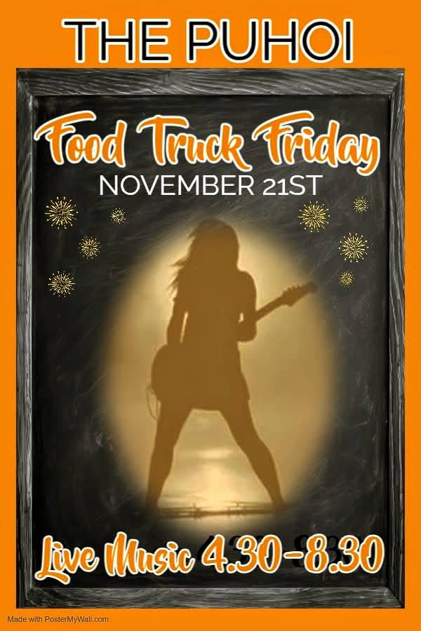 Food Truck Friday & Live Music @ The Puhoi Pub & Stables