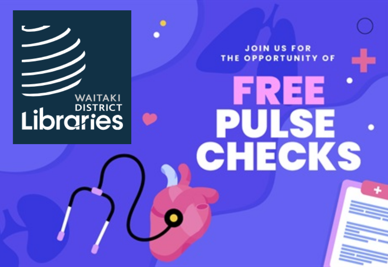 Free Pulse & Blood Pressure Checks with Jan Keown