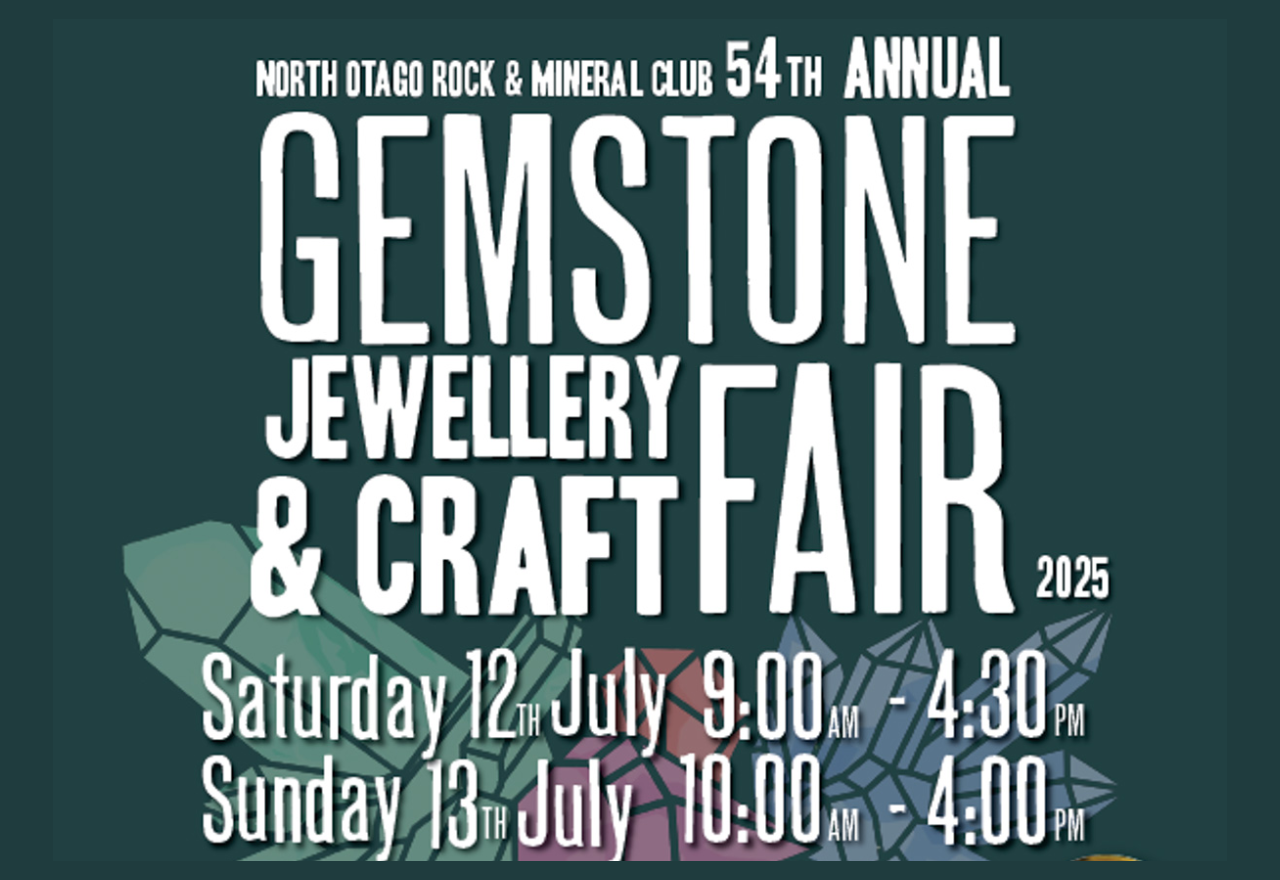 Gemstone, Jewellery and Craft Fair | North Otago Rock & Mineral Club