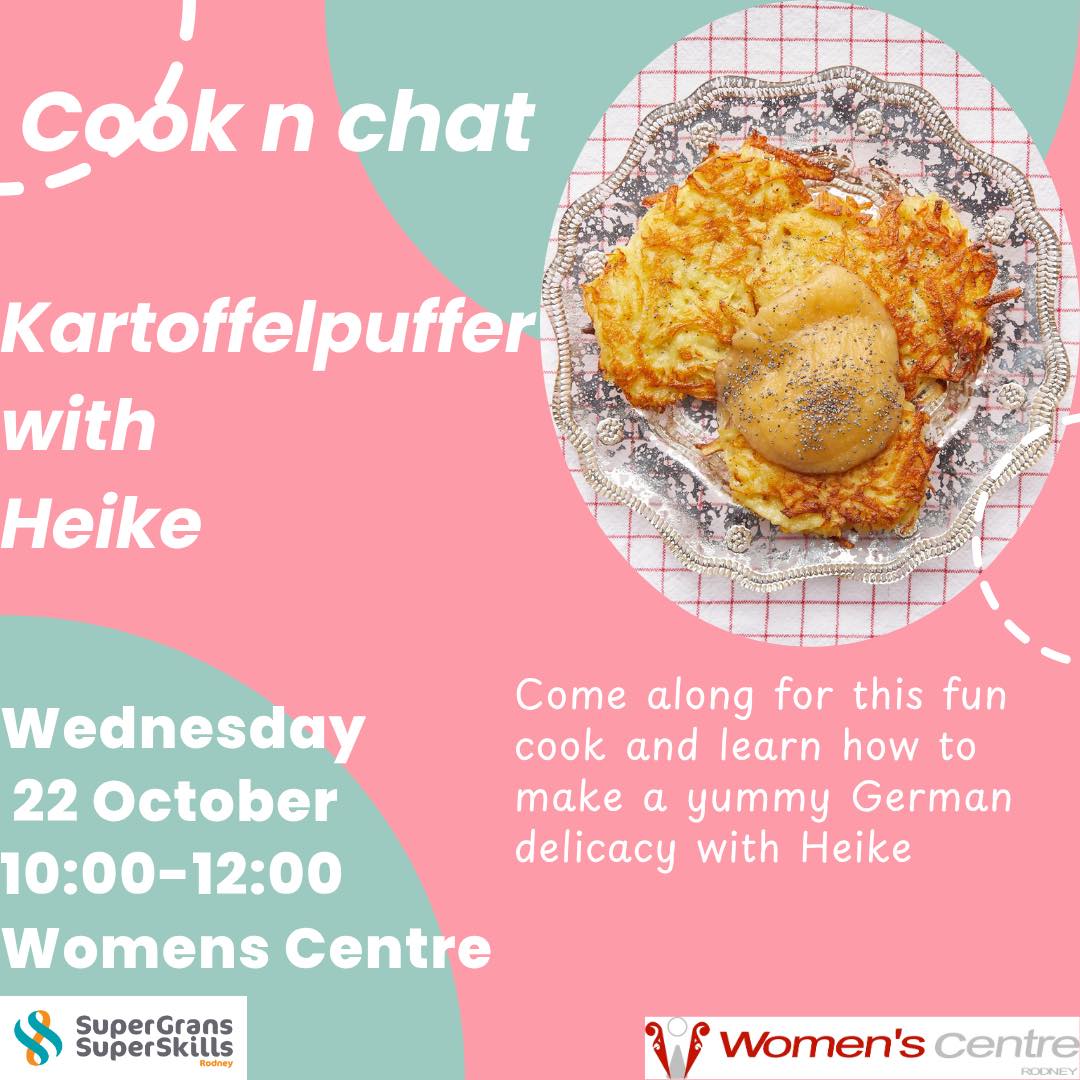 Cook n Chat - Kartoffelpuffer @ The Women's Centre