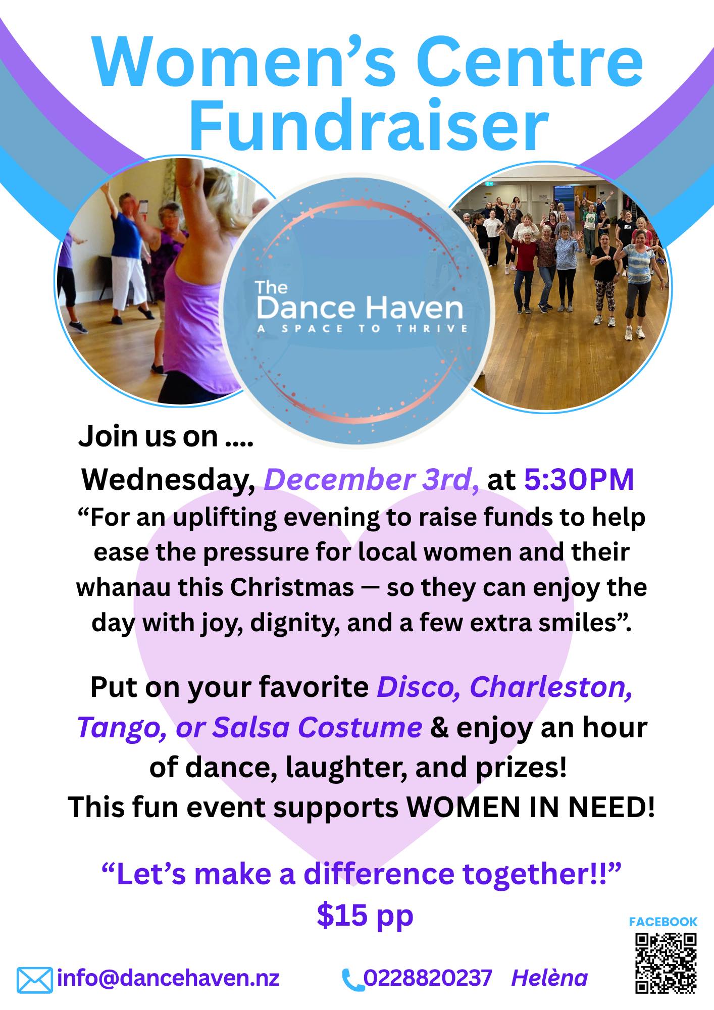 Fundraiser Night for Women’s Centre Warkworth with The Dance Haven