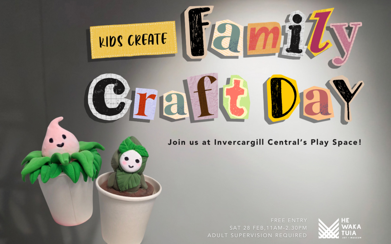 Kids Create | Family Craft Day at the Invercargill Central