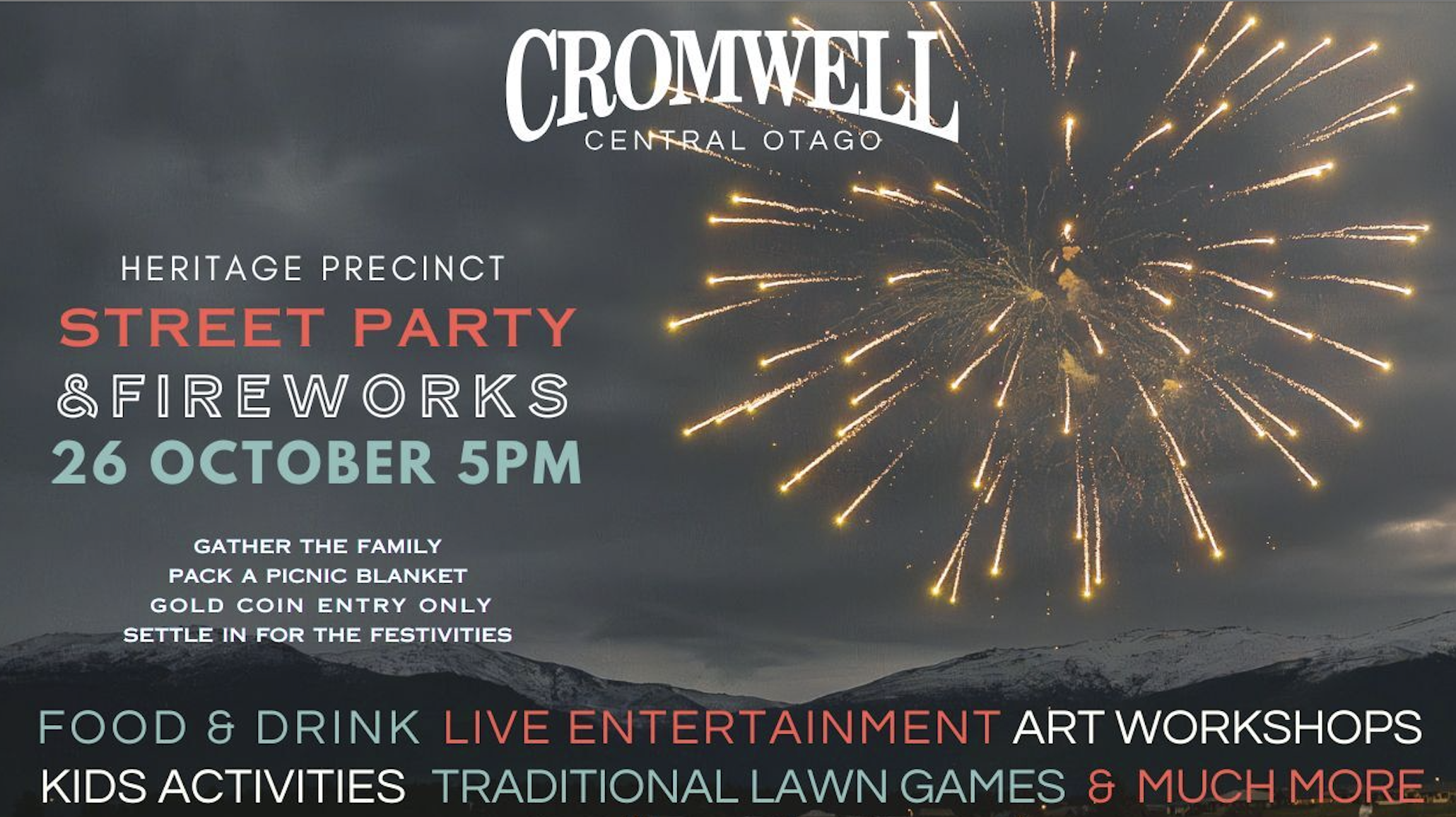 Cromwell Street Party & Fireworks 