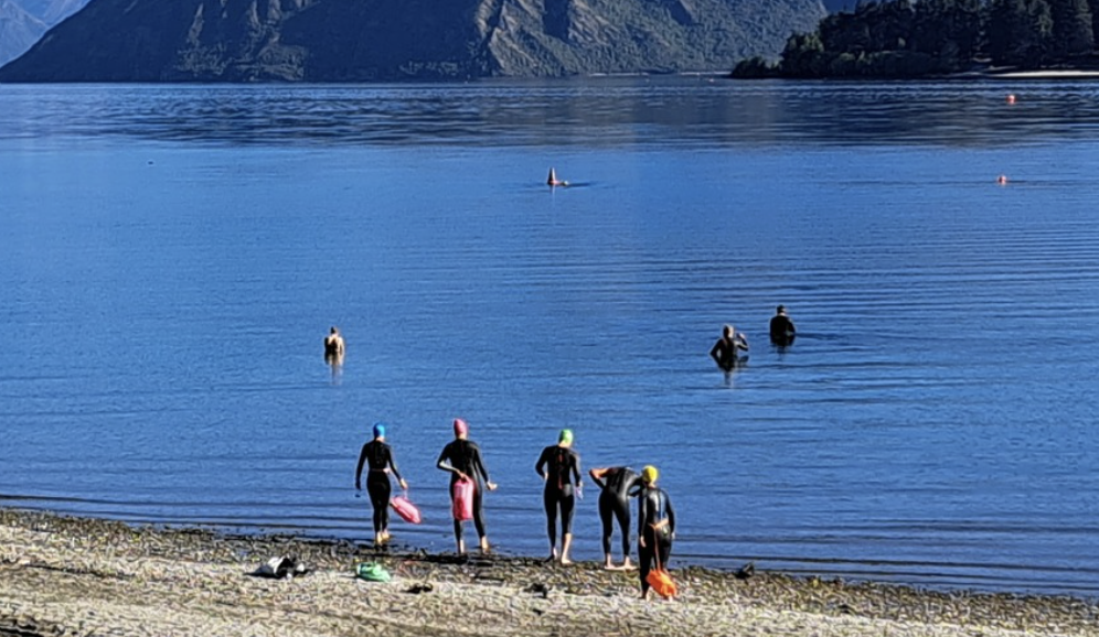 Wānaka Lake Swimmers Opening Day