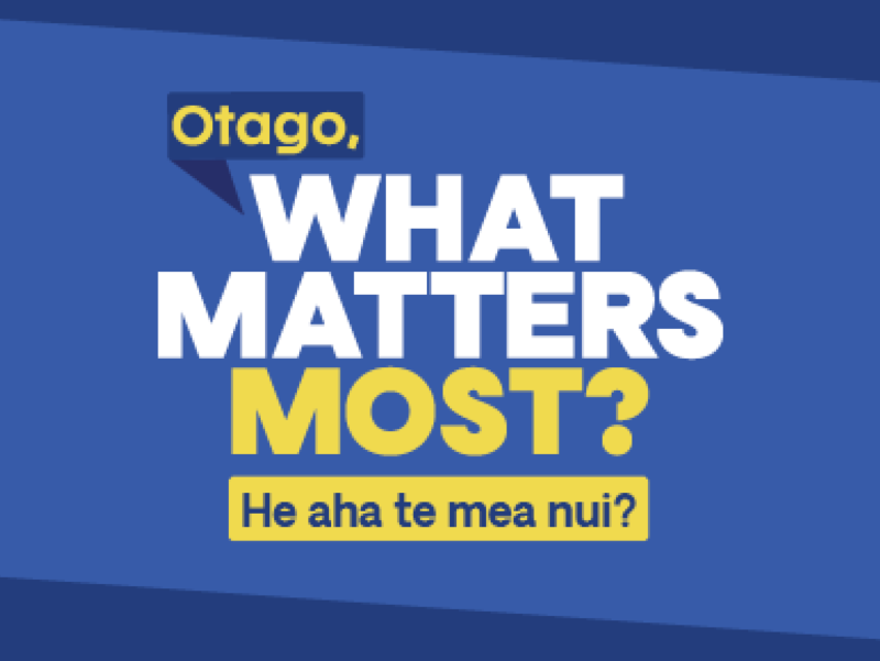 Otago Community Trust - What Matters Most