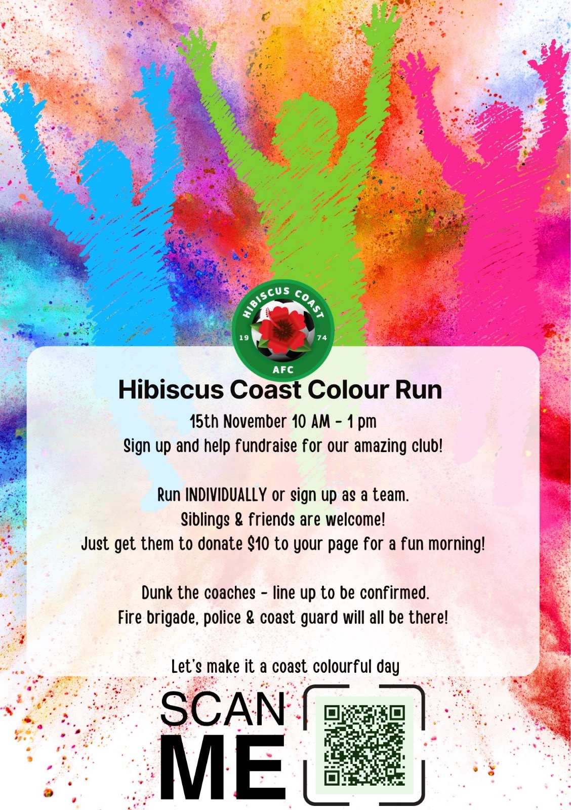 Hibiscus Coast Colour Run