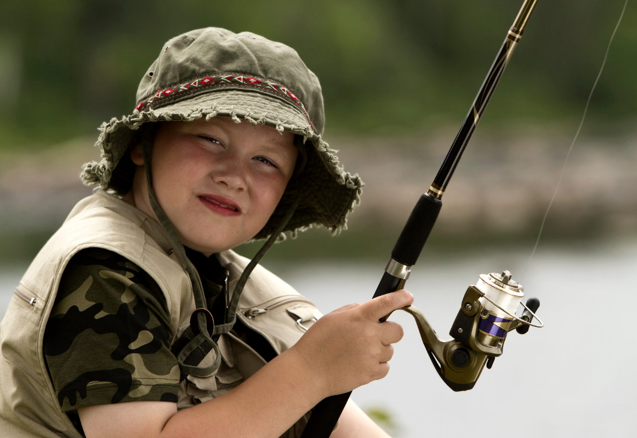 Take a kid fishing day