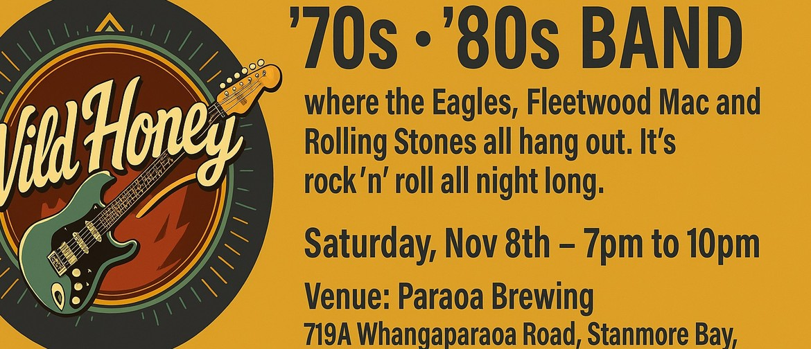 Wild Honey Band Live at Paraora