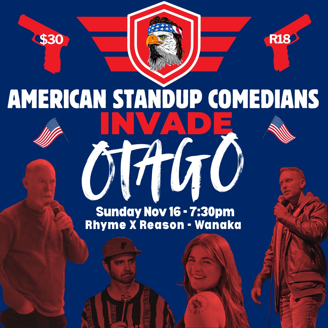 American Standup Comedians Invade Wānaka 