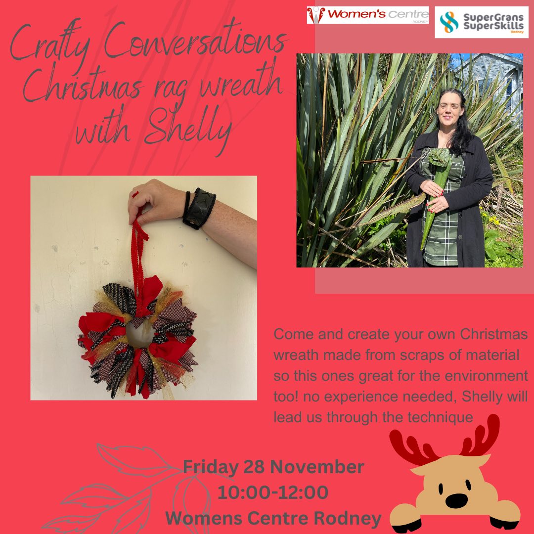 Crafty Conversations- Christmas Wreath with Shelly