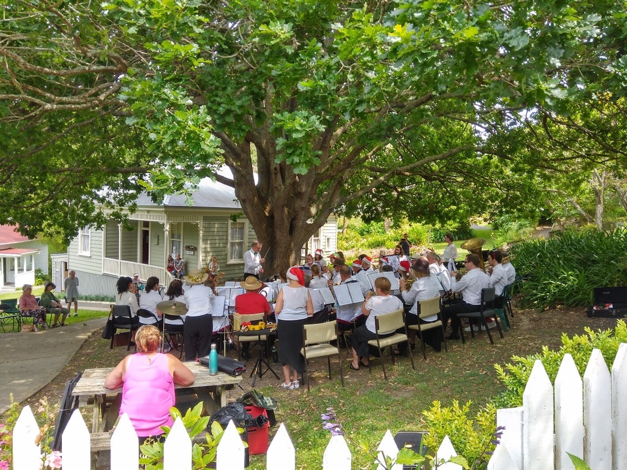 Hibiscus Coast Concert Band at the Silverdale Pioneer Village