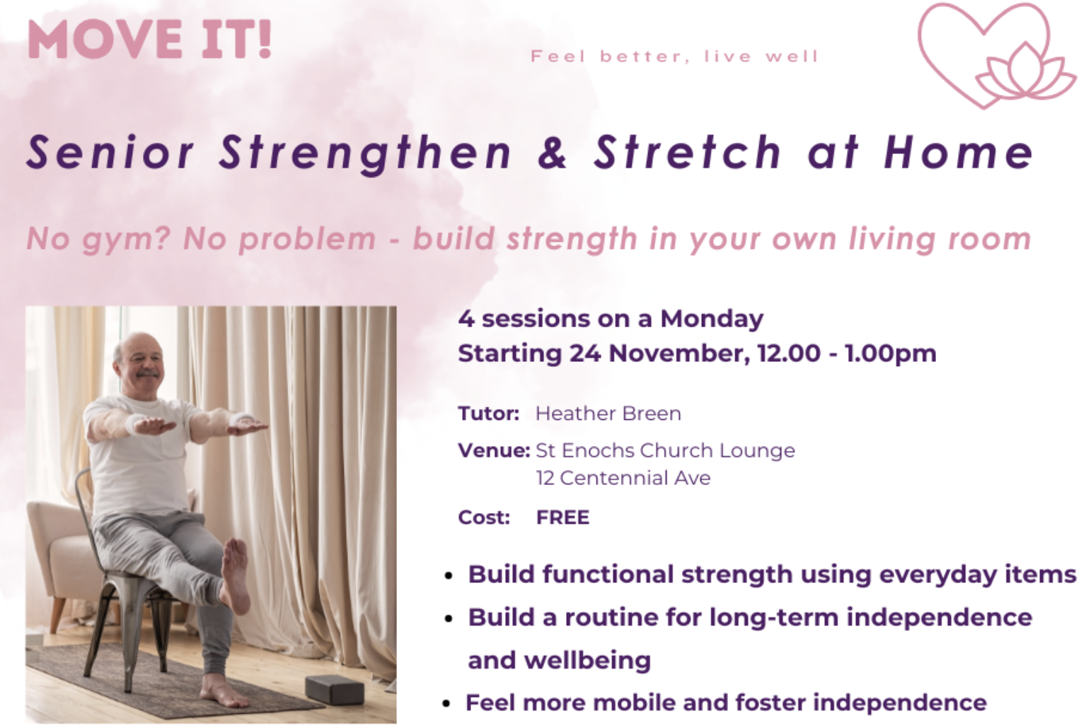 Senior Strengthen & Stretch at Home