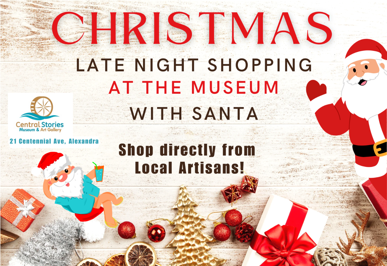 Central Stories: Christmas Late Night Shopping at the Museum with Santa