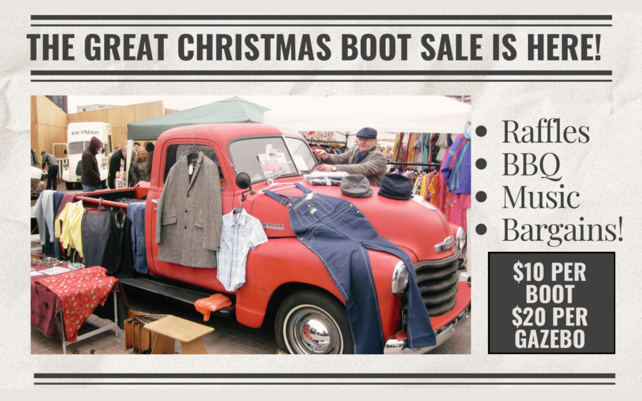 The Great Christmas Boot Sale