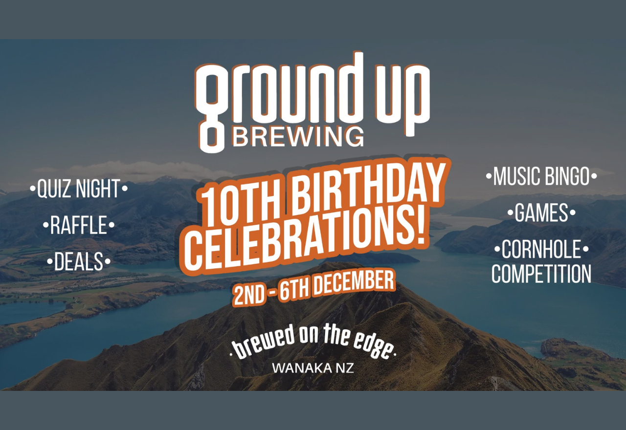 Ground Up Brewing 10th Birthday