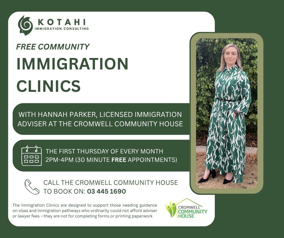 FREE - Immigration Clinic at the Cromwell Community House